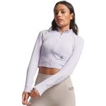 Superdry Seamless Zip Thru Mid Layer Long Sleeve T-shirt Blanco L / XL Mujer