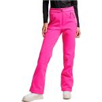Pantalones rosas de Softshell de esquí rebajados de invierno impermeables, transpirables Superdry talla S para mujer 