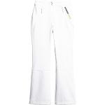 Pantalones blancos de poliester de esquí acolchados Superdry talla L de materiales sostenibles para mujer 