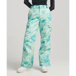Pantalones multicolor de esquí rebajados impermeables, transpirables Superdry talla M para mujer 