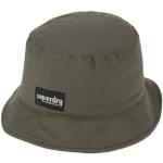 Sombreros verde militar de poliester militares con logo Superdry talla L para mujer 