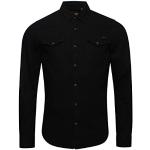 Camisas negras vintage Superdry Vintage talla M para hombre 