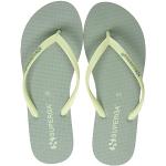 Zapatillas verdes de caucho de piscina informales SUPERGA talla 41 para mujer 