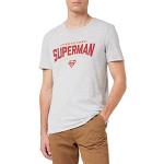 Camisetas grises Superman talla S para hombre 