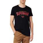 Camisetas negras Superman tallas grandes talla XXL para hombre 