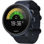 Relojes azules de titanio de pulsera con GPS con medidor de distancia Zafiro militares Suunto 9 para mujer 