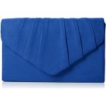 Bolsos clutch azules de terciopelo Swankyswans para mujer 