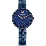 Relojes azules de cristal de pulsera brazalete Swarovski para mujer 