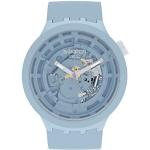 Relojes azules de pulsera analógicos Swatch para mujer 