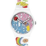 Swatch Reloj - Bioceramic Flower Power Peaceby - SO32W108-5300