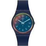 Relojes azules de pulsera Swatch New Gent para hombre 