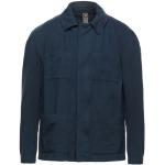 Abrigos clásicos azul marino de algodón manga larga SWISS-CHRISS talla XL para hombre 