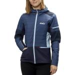 Chaquetas impermeables deportivas azules impermeables talla S para mujer 