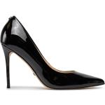 Zapatos negros de cuero de tacón rebajados con tacón de aguja Guess talla 36 para mujer 