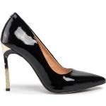 Zapatos negros de charol de charol rebajados con tacón de aguja R.Polański talla 36 para mujer 
