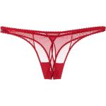 Tangas rojos de encaje de encaje Maison Close talla XS para mujer 
