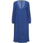 Vestidos azules de poliester de manga larga manga larga Tara Jarmon talla L para mujer 