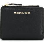 Monedero negros de cuero con logo Michael Kors by Michael para mujer 