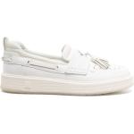Zapatos Náuticos blancos de goma con logo Amiri con borlas talla 46 para hombre 