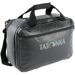 Bolsas negras de lona de viaje de 35l con aislante térmico acolchadas Tatonka Barrel para mujer 