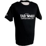 Camisetas negras de algodón de balonmano Tatonka talla S para hombre 