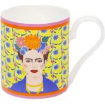 Talking Tables Taza amarilla de Frida Kahlo para café, té y bebidas calientes | Regalos de mujeres inspiradores para ella, niñas, feministas