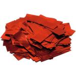 Confeti rojo de plástico 