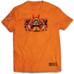 Camisetas naranja de algodón de algodón  Naruto Naruto Uzumaki talla L para mujer 
