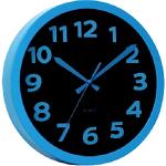 Technoline WT 7420 - Reloj de Pared (Marco de plástico, 25,5 x 4 x 25,5 cm), Color Azul
