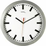 Technoline - TechnoTrade WT-8610, Plata, 1x AA - Reloj de pared
