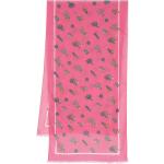 Pañuelos Estampados rosas de gasa MOSCHINO con motivo de cáctus Talla Única para mujer 