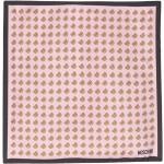 Pañuelos orgánicos rosas de seda de bolsillo  MOSCHINO Talla Única para mujer 