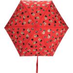 Paraguas rojos de poliester MOSCHINO Talla Única para mujer 