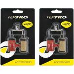 Tektro P20.11 Pastillas de freno de disco compuesto de cerámica de metal, paquete de 2, STB1762