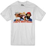 Terence Hill Bud Spencer Firpo Brothers - Camiseta para hombre, diseño de Bud Spencer, color blanco Blanco L