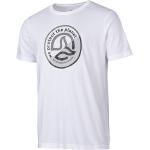 Camisetas deportivas orgánicas blancas de algodón rebajadas manga corta Ternua talla XL de materiales sostenibles para hombre 