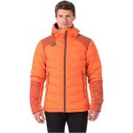 Abrigos naranja de poliester con capucha  rebajados transpirables Ternua talla XL para hombre 