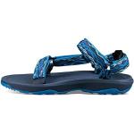 Sandalias azules de nailon de verano con velcro Teva Hurricane talla 21 para mujer 