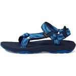 Sandalias deportivas azules de goma de verano con velcro Teva Hurricane talla 32 para mujer 