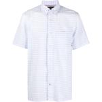 Camisas blancas de poliester de manga corta rebajadas manga corta con logo Tommy Hilfiger Sport para hombre 