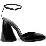 Calzado de verano negro de tela rebajado The Attico talla 38,5 para mujer 