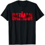 The Batman Crimson Drawn Bat Logo Camiseta