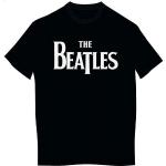 The Beatles Camiseta de manga corta Drop T Logo Black L