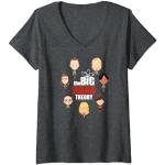 The Big Bang Theory Emojis Camiseta Cuello V
