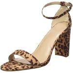 Sandalias de tiras leopardo talla 42 para mujer 