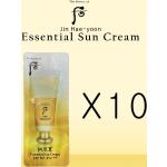 The History of Whoo Gongjinhyang Essential Sun Cream 1ml x 10pcs SPF50+/PA+++