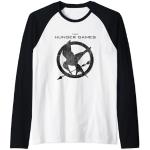 The Hunger Games Mockingjay Alfiler Camiseta Manga Raglan