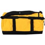 Bolsas amarillas de poliester de viaje con bolsillos exteriores con logo The North Face Base Camp para hombre 