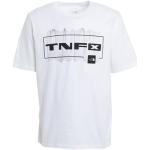 Camisetas blancas de algodón de manga corta manga corta con cuello redondo con logo The North Face talla XL para hombre 
