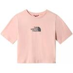 Camisetas rosas de algodón de algodón  The North Face talla 3XL para mujer 